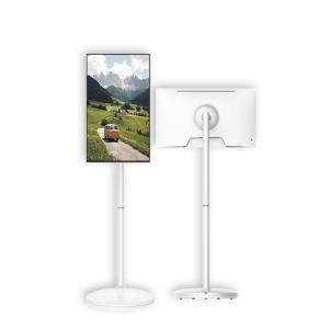 Quality 32Inch Touch Screen Stand Mobile Display Portable TV Tablet With Wheels wholesale