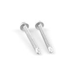 Installation Coating Flange Hexagonal Head Self-Drilling Screws SS304 Bi Metal