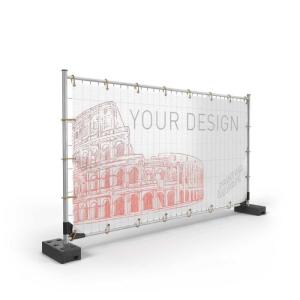 Quality Heavy Duty Airtex Longlife Fence Banner Weatherproof Sport Banner Digital Printing wholesale
