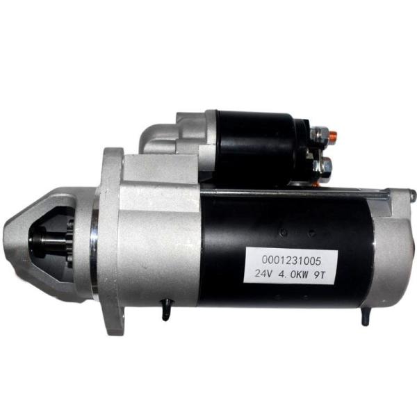 EC240 Excavator D7D Engine Starter Motors 24V 4.0KW 9T Auto Motors Starters