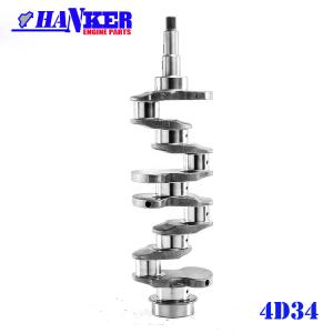 Quality ME136680 Mitsubishi 4D34 Crankshaft ME017354 Casting / Alloy Material wholesale