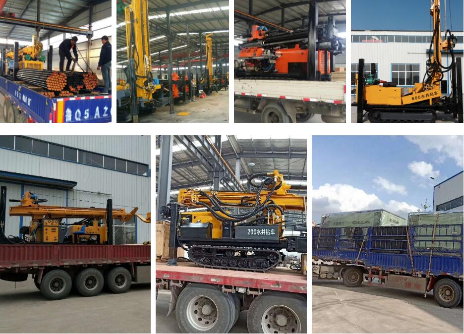 220m Rotary Hard Rock Drilling Equipment For Deep Wells