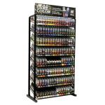 Tinplate Refillable Metal Display Stands Bottle Display Stand Storage Hair Spray