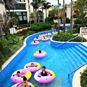 Quality Outdoor Lazy River Water Ride 200 People Capacity 100-600 Meters Length Excursion wholesale