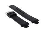 Men Watch Strap 20mm Rubber Silicone Watch Straps Moonwatch Curved