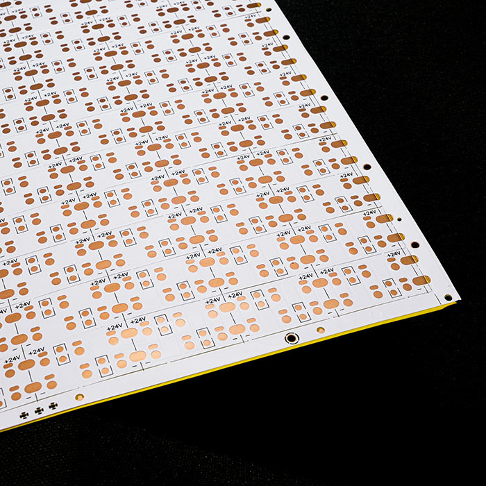 HOT SALE LED strip board FPCB For LED 2835 120 Light Beads 24V -15*503 Double Sided Board double row light with bus light UL E477885