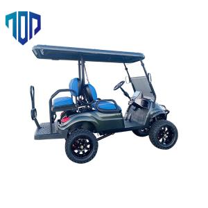 Quality 48V 60V 72V Disc Brake Electric Golf Cart With RGB Light wholesale