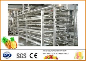Quality Automatic Pineapple Juice Processing Line 304 Stainless Steel Energy Saving wholesale