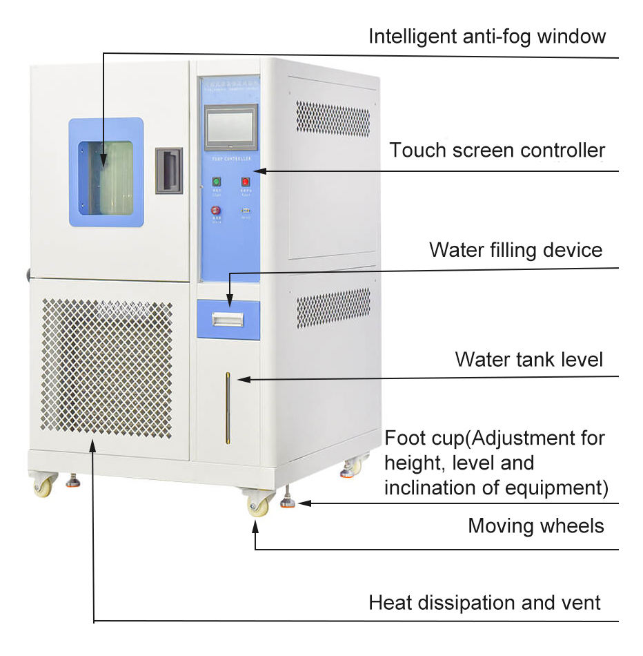 Programmable Temperature Humidity Chambers Climate Environmental Test