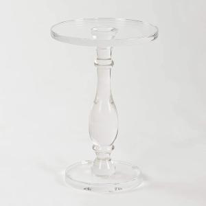 Quality 13.5'' Diameter Custom Acrylic Furniture Acrylic Coffee Table For Living Room Bedroom wholesale