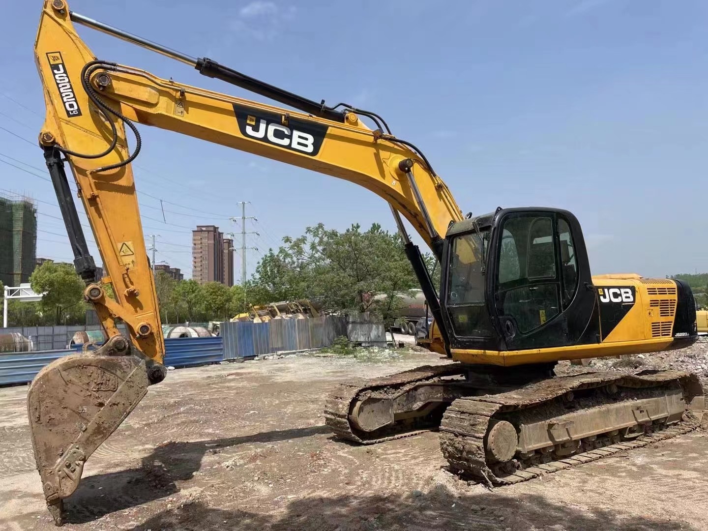 Jcb Js220lc Excavator Tracked Excavator Hydraulic 22 Tons