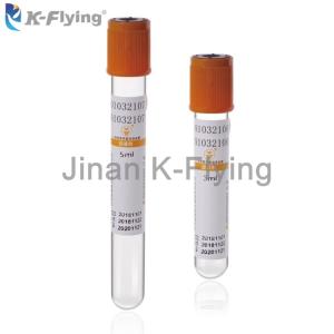Quality Disposable Vacuum Clot Activator Blood Collection Tube 5ml 6ml 7ml 8ml 9ml wholesale