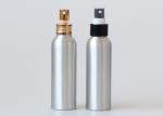 Silver Aluminum Cosmetic Bottles 100ml Cosmetic Packaging Polished