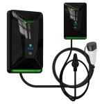 11KW Residential Ev Charging Stations Wall Mounted EV Charger OCPP