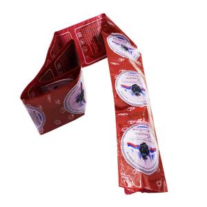 Quality Custom Plastic Sausage Casings Many Colours Printing wholesale