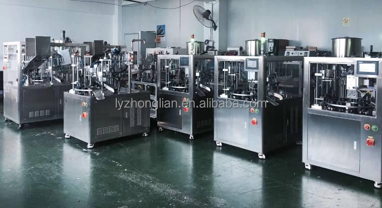 Electric Driven Semi Automatic Soft Tube Filling and Sealing Machine for Toothpaste