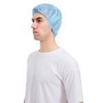 Surgical Non Woven Round Disposable Scrub Hats 20-60gsm