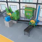 Hydraulic Scrap Metal Shredder Recycling Aluminum Metal Shredding Machine