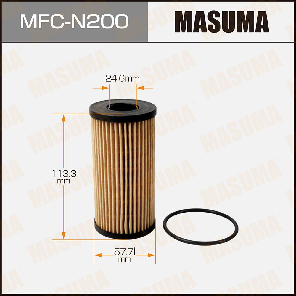 Renault Car Fitment MFC-N200 MASUMA Paper core Auto Engine Systems oil filter 15209-00Q0A