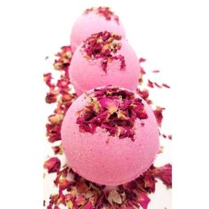 Quality Shea Butter Petal Bath Bomb Increasing Skin Hydration wholesale