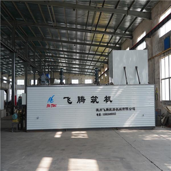 Steel Plate Asphalt Melting Equipment , High Density Rock Wool Insulation