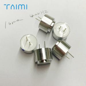 Quality 40khz PIN Terminal Waterproof Piezo Transducer Aluminum 16mm wholesale