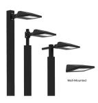 6000K LED Post Top Light IP66 IK09 Pole Mounted LED Light Fixtures