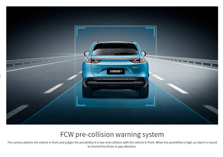 Hon-da ENS1 Electric SUV Sports Car with Torsion Beam Non-Independent Suspension and FWD Drive 68.8 Battery Capacity