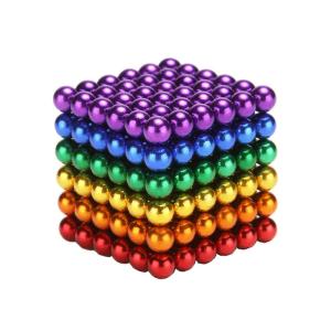 Quality Wholesale 216pcs 5x5x5mm Sphere Magnetic Ball Colorful Mini Round NdFeB Magnets wholesale