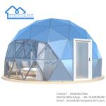 Outdoor Aluminum Camping Hotel Dome House Glass Tent For Glamping Event