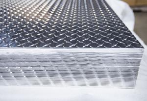 Quality Anti Corrosion 5052 Aluminium Checker Plate Sheet For Plaza Decoration wholesale