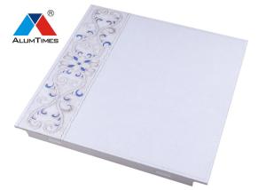 Quality Water Proof Artistic House Interior Ceiling Tiles Suspended Type Flower Design wholesale