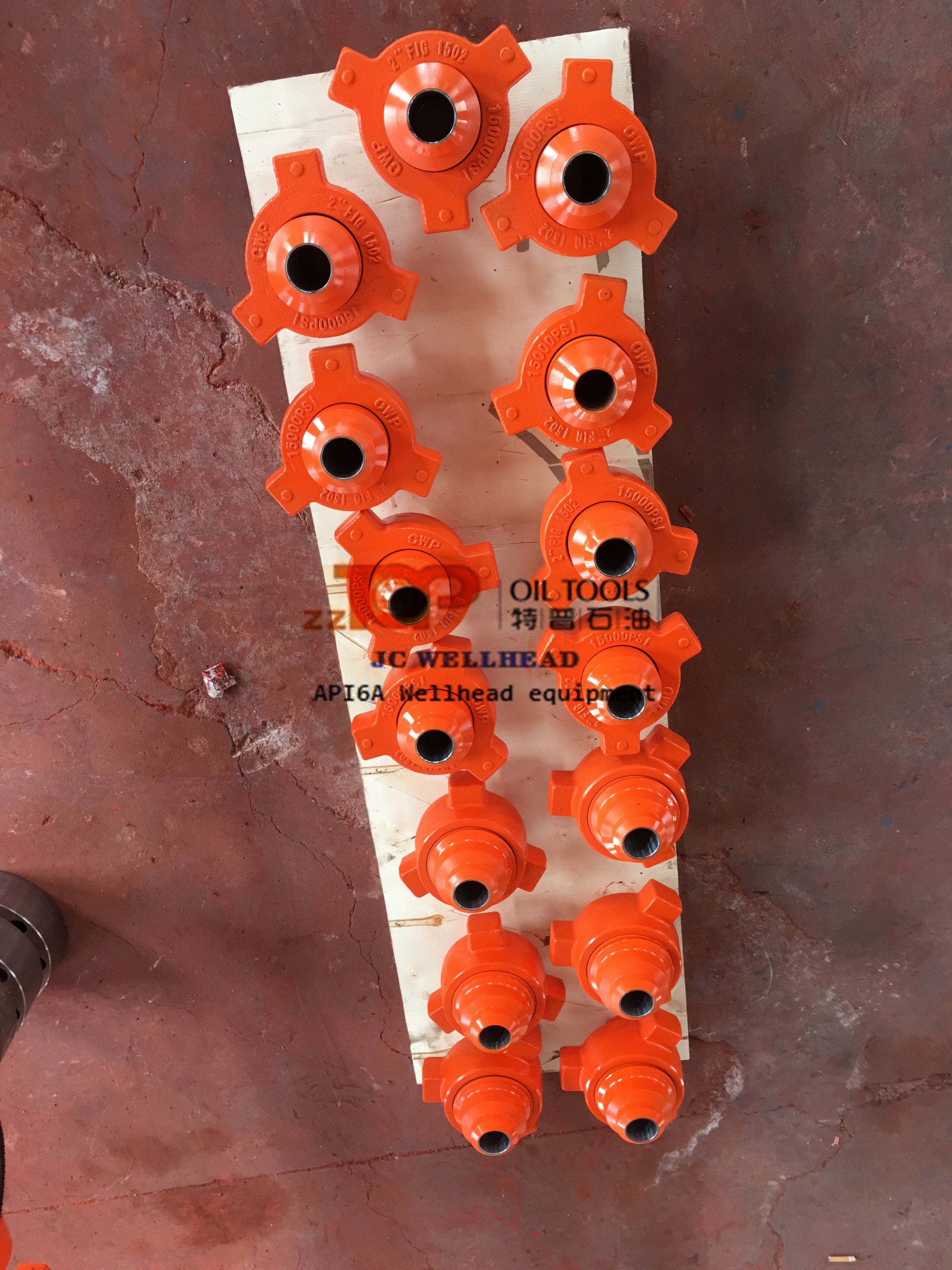 WECO Union PR2 Crossover Wellhead Adapter Flange 2000PSI