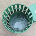 ISO18000 Certificate Modern 20gal Street Steel Outdoor Trash Can