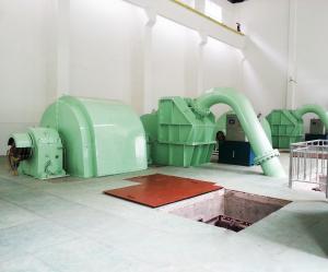 Quality Standard Speed 6-10kV Pelton Hydroturbine Generator Unit With Air/Oil Cooling Micro Governor wholesale
