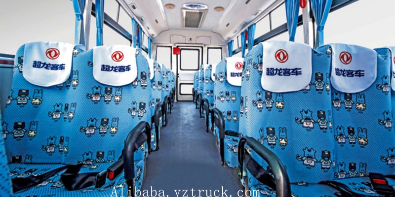215/75R17.5 Tires and Yellow Color Perfect Combination for Student Mini Bus