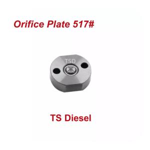 China Inyector Denso 23670-0l010 Common Rail Injector Orifice Plate 517# Valve Plate 095000-1440 on sale