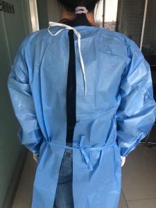 Quality No Peculiar Smell Protective Body Suit , Disposable Protective Clothing wholesale