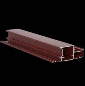 Quality Black Anodized Aluminium Door Profiles Powder Painted Electrophoresis wholesale