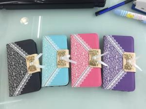 Quality leather ( pu ) mobile case with card slot wholesale
