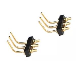 Quality 3V Brass Plated Right Angle POGO Pin Male Header Surface Mount Pogo Pins wholesale