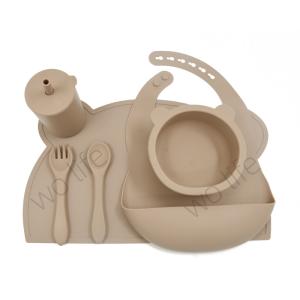 Quality Eco Friendly FDA Baby Silicone Suction Bowl BPA Free wholesale