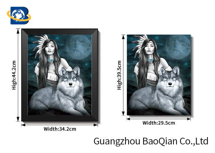 OEM Printing Service For Wall Decorative Picture , 3d Lenticular Picture