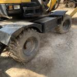 Good Condition Used Korea Hyundai 60w Wheel Excavator with Original Hydraulic
