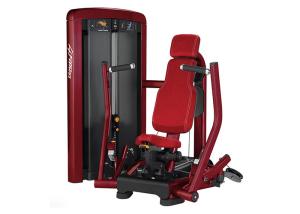 Quality 144x144x148cm Seated Red Tube Chest Press Universal Machine wholesale