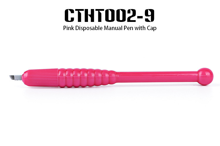 15cm Length Disposable Microblading Pen with Lid by EO Gas Sterilization