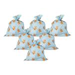Christmas Holiday Design Colorful Plastic Gift Wrap Bags Jumbo / Giant / X Large