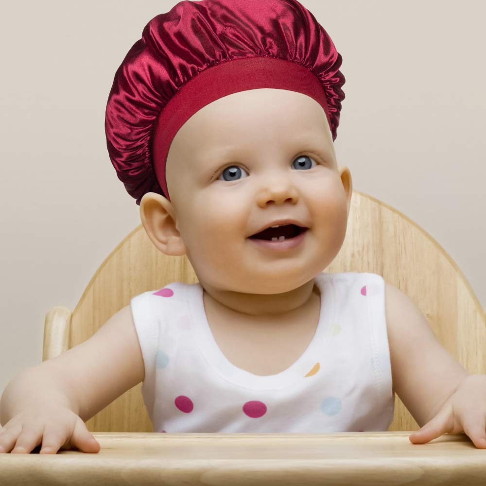 Newborn Elastic Mulberry Silk Bonnet For Sleeping OEM ODM Service