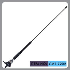 Quality Truck Rubber Car Antenna With Black Glass Fibre Mast Chrome Zinc Alloy 75Ω wholesale