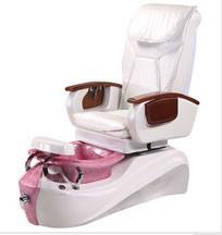 WT-8236 White Pedicure Spa Massage Chair With Bainn / European Touch Pedicure